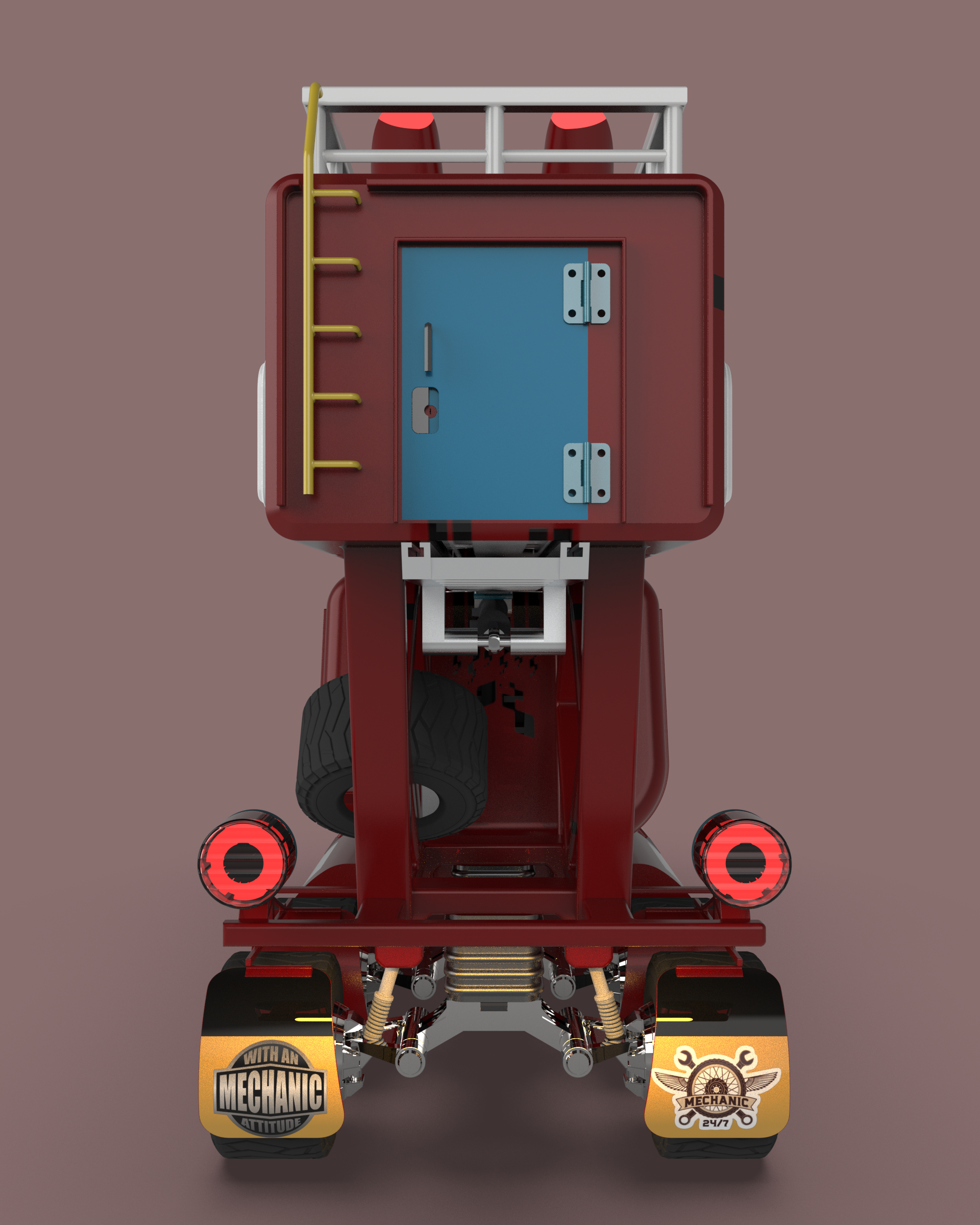 A2004446-锤子机械师卡车